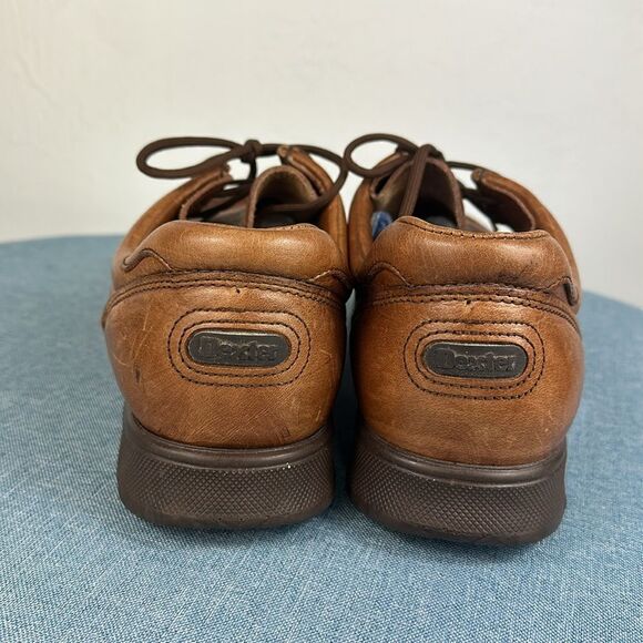 Dexter Men’s Leather Moc Toe Lace Up Chukka Boots Shoes Size 11 - Picture 4 of 9